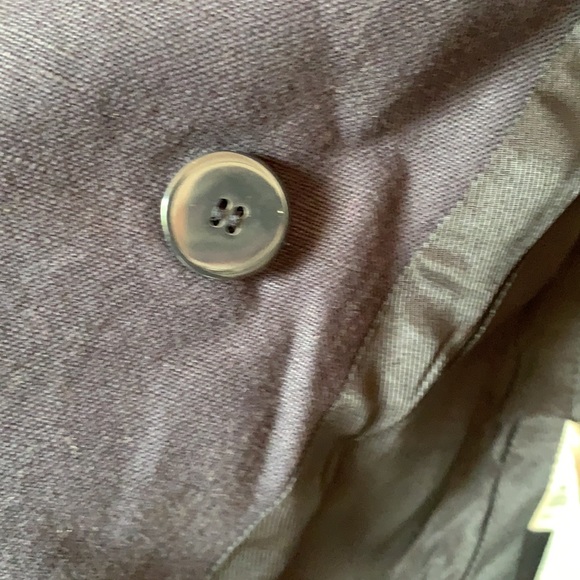 MANGO : size XS navy blue blazer. Can fit S also. 3/4 sleeves. #chic - Picture 10 of 11